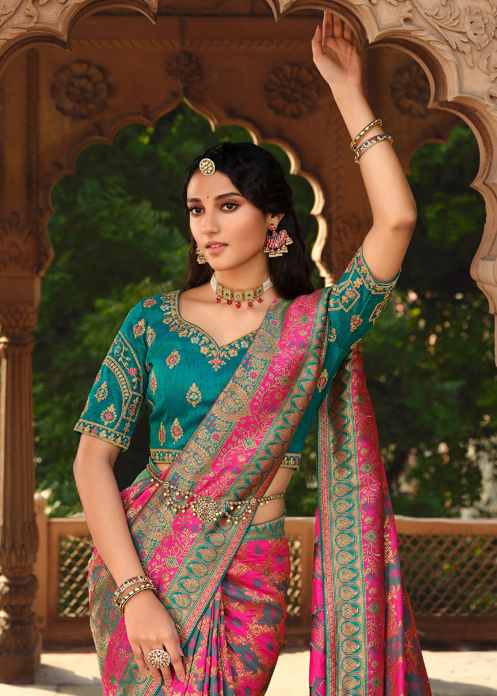 Banarasi Saree Silk Designer Blouse - Saree Blouse Patterns