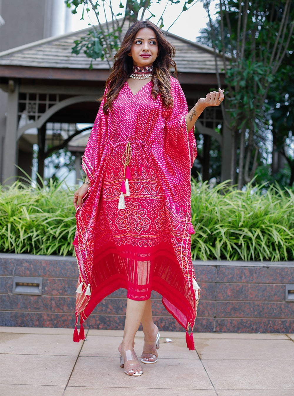 Wedding Speacial Designer Printed Kaftan Dresses